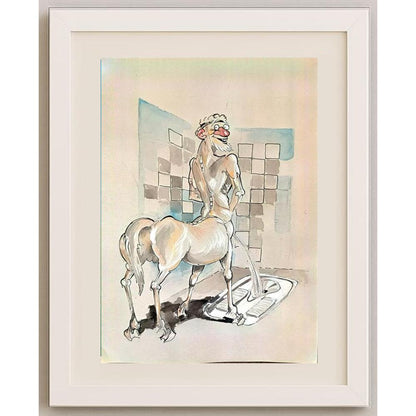 İliytcho Alexiev 29x21cm Orijinal Karikatür BOD02271