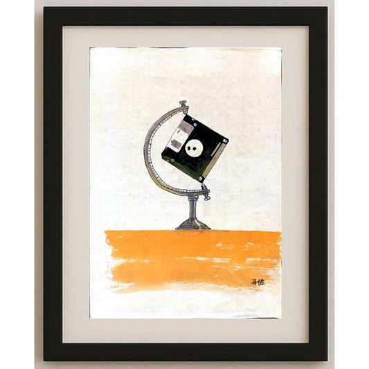 Tao Kaijan 29x21cm Orijinal Karikatür BOD02299