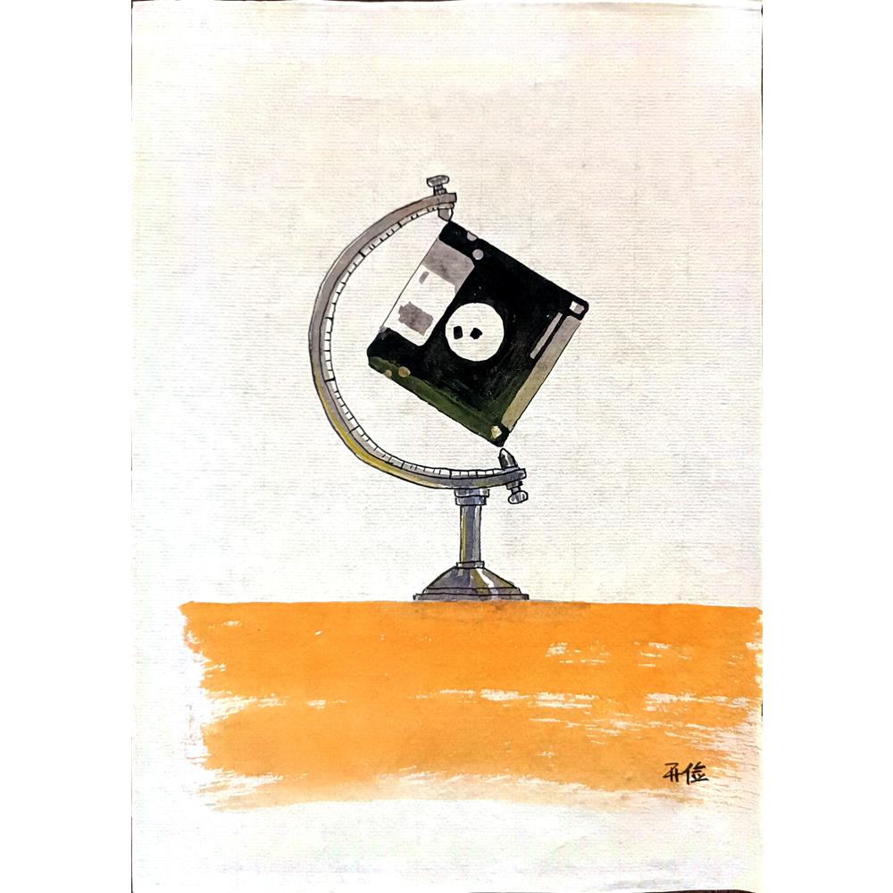 Tao Kaijan 29x21cm Orijinal Karikatür BOD02299