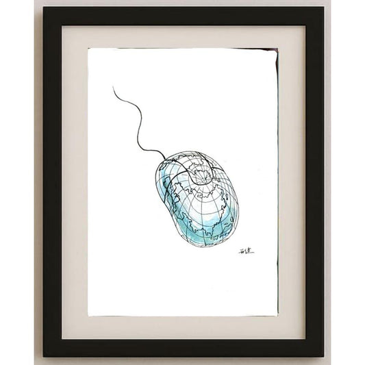 Tao Kaijan 29x21cm Orijinal Karikatür BOD02300