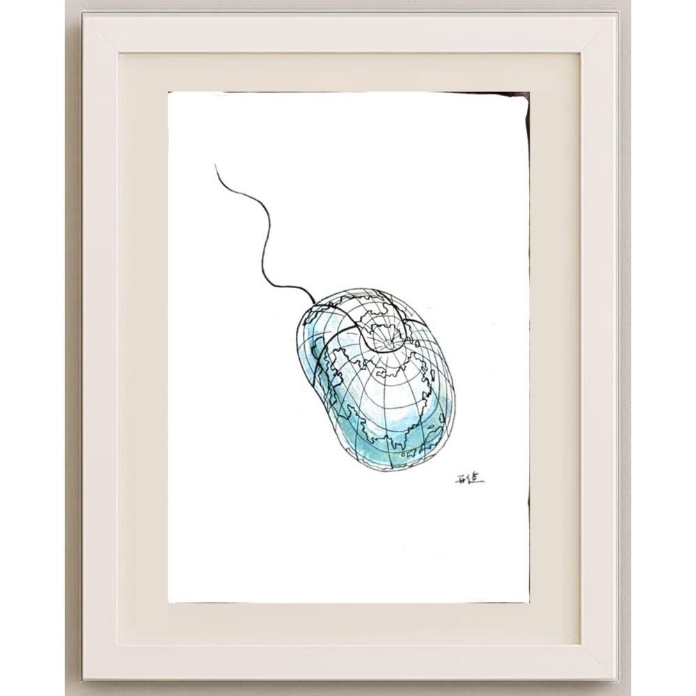 Tao Kaijan 29x21cm Orijinal Karikatür BOD02300