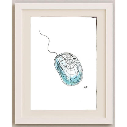 Tao Kaijan 29x21cm Orijinal Karikatür BOD02300