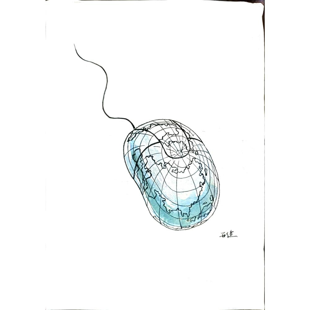 Tao Kaijan 29x21cm Orijinal Karikatür BOD02300