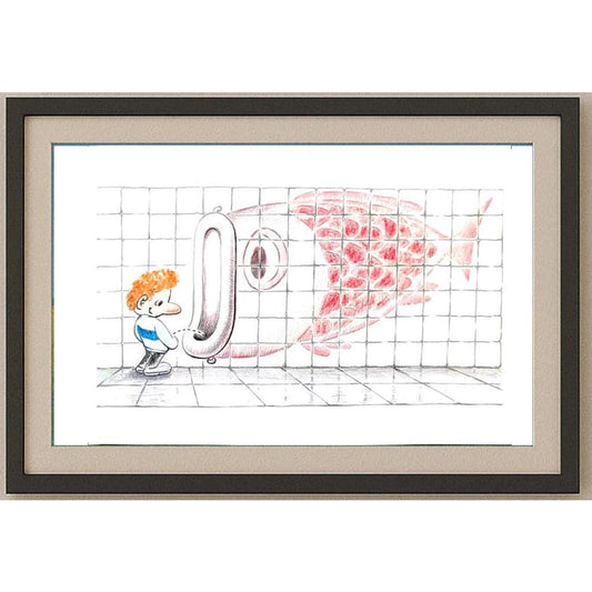 Ma Heng Chao 29x21cm Orijinal Karikatür BOD02303