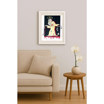 Bozidar Vucelic 27x22cm Orijinal Karikatür BOD02313