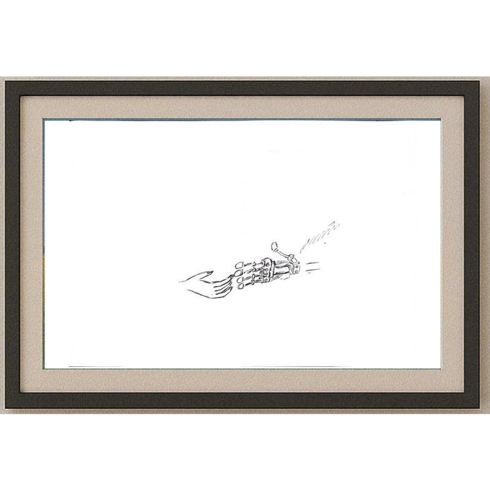 Hosseini Kazem 29x21cm Orijinal Karikatür BOD02318