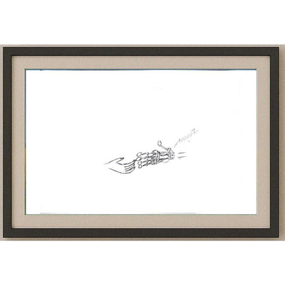 Hosseini Kazem 29x21cm Orijinal Karikatür BOD02318