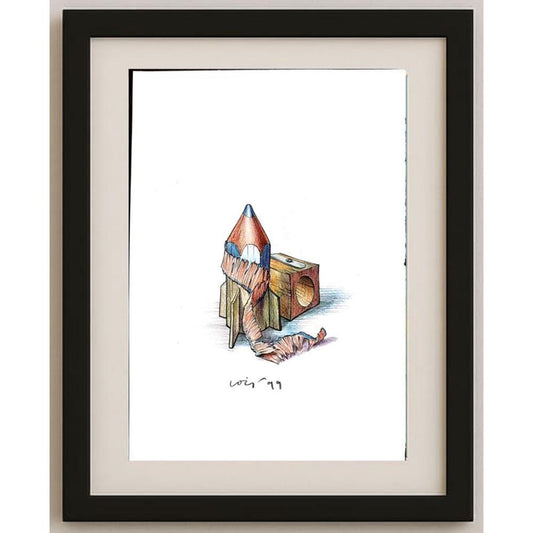 François Veldeman 29x21cm Orijinal Karikatür BOD02320