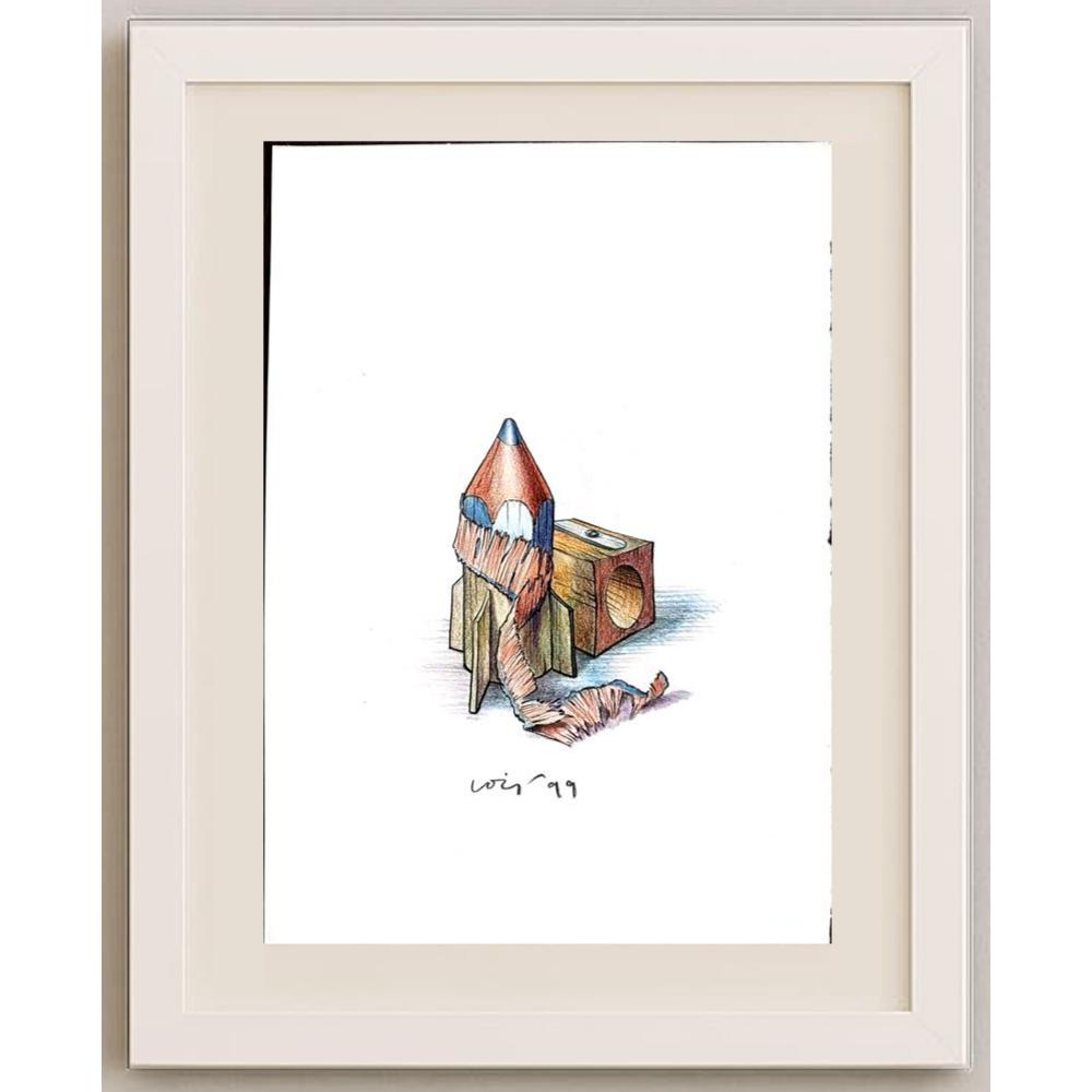 François Veldeman 29x21cm Orijinal Karikatür BOD02320