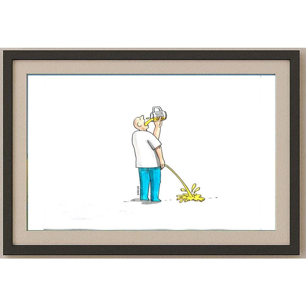 Lubomir Kotrha 29x21cm Orijinal Karikatür BOD02321