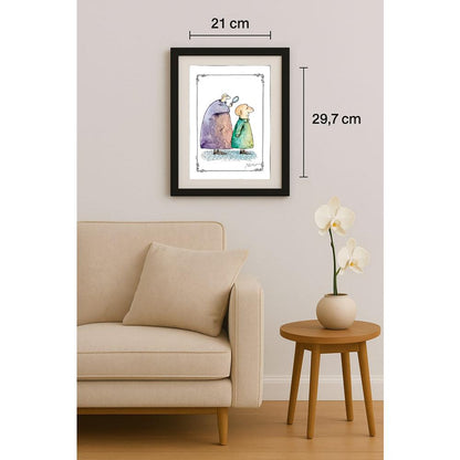 Licurici George 29x21cm Orijinal Karikatür BOD02322