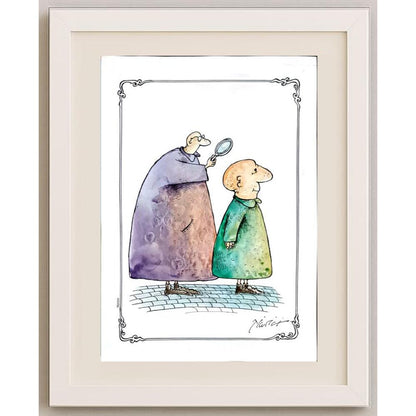 Licurici George 29x21cm Orijinal Karikatür BOD02322