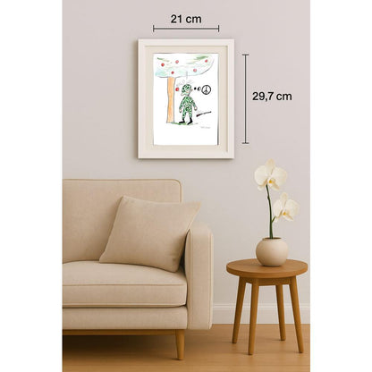 Michael Tetievski 29x21cm Orijinal Karikatür BOD02336
