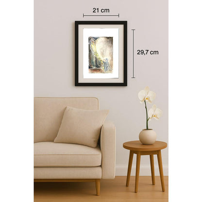 Sepideh Anjomrooz 29x21cm Orijinal Karikatür BOD02337