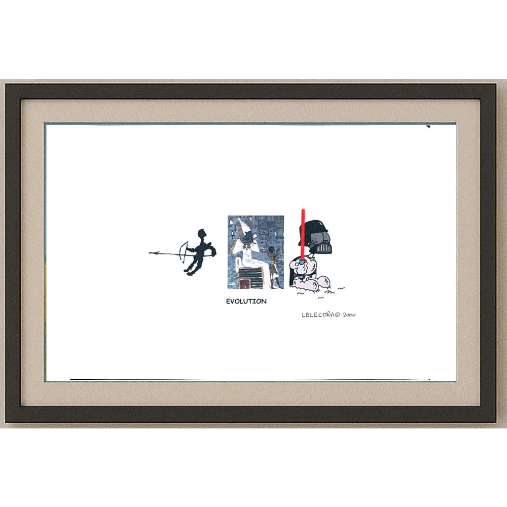 Gabriele Corvi 35x25cm Orijinal Karikatür BOD02343