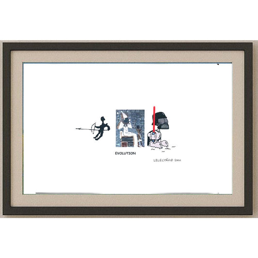 Gabriele Corvi 35x25cm Orijinal Karikatür BOD02343