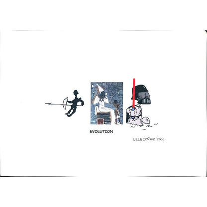 Gabriele Corvi 35x25cm Orijinal Karikatür BOD02343