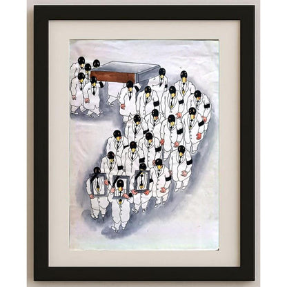 Sun Shen Ying 33x21cm Orijinal Karikatür BOD02353