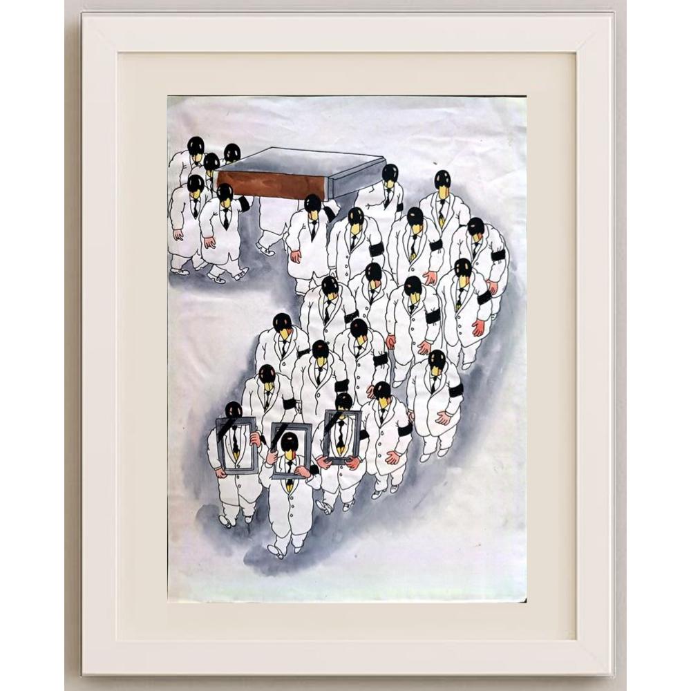 Sun Shen Ying 33x21cm Orijinal Karikatür BOD02353
