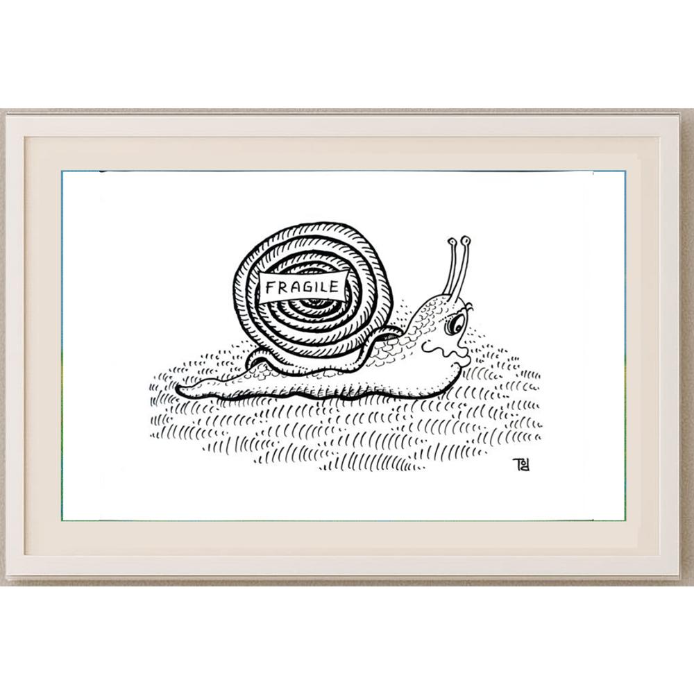 Tomislav Ozanic 29x21cm Orijinal Karikatür BOD02358