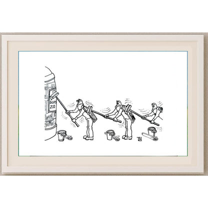 Tomislav Ozanic 29x21cm Orijinal Karikatür BOD02362