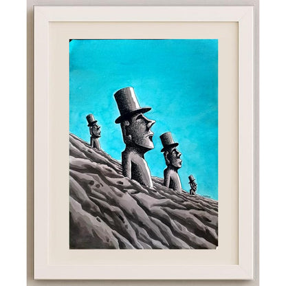 Lubomir Kotrha 43x30cm Orijinal Karikatür BOD02366