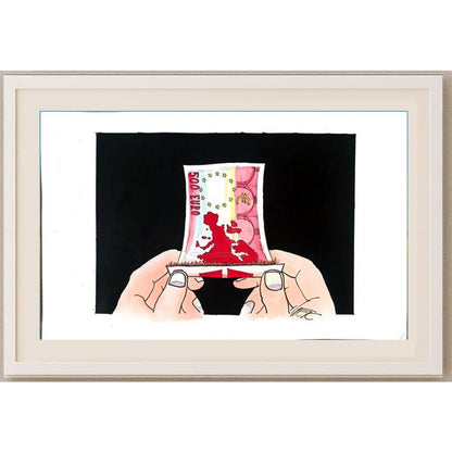 Frantisek Kratochvil 43x30cm Orijinal Karikatür BOD02368