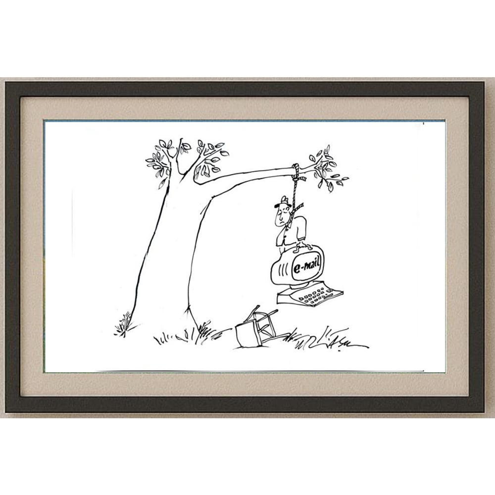 Gheorghita Ghinea Uriasu 29x21cm Orijinal Karikatür BOD02369