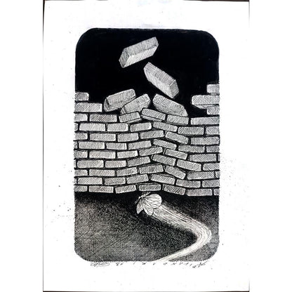 Ali Divandari 29x21cm Orijinal Karikatür BOD02381