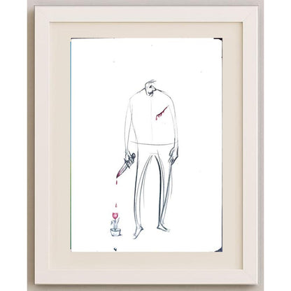 Mohsen Divandari 28x19cm Orijinal Karikatür BOD02382