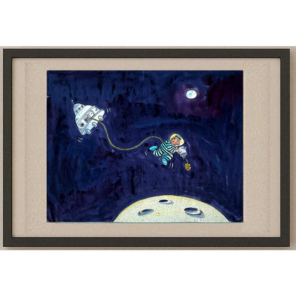 Leng Youn Ping 35x27cm Orijinal Karikatür BOD02384