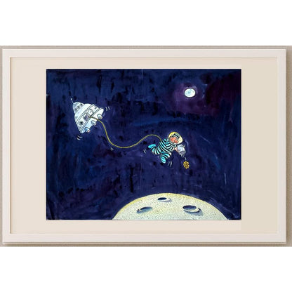 Leng Youn Ping 35x27cm Orijinal Karikatür BOD02384
