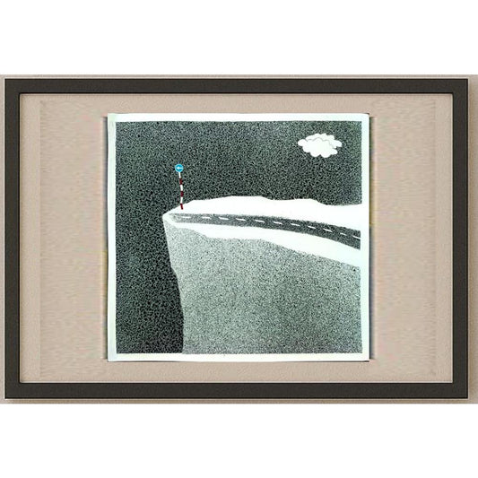 Zdravko Beshendgiev 35x35cm Orijinal Karikatür BOD02385