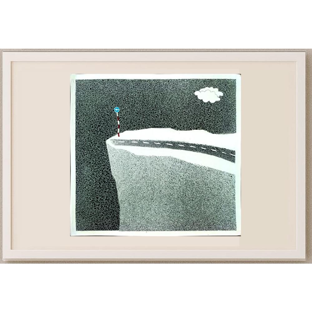 Zdravko Beshendgiev 35x35cm Orijinal Karikatür BOD02385