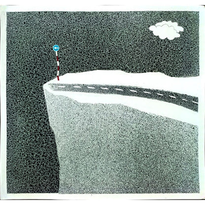 Zdravko Beshendgiev 35x35cm Orijinal Karikatür BOD02385