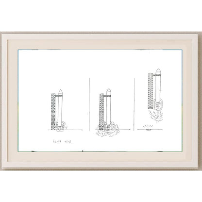 Hamid Reza Azizy 43x30cm Orijinal Karikatür BOD02389