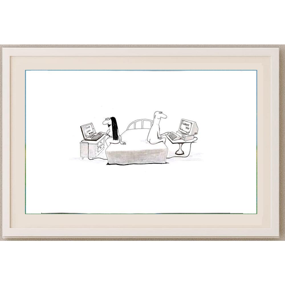 Zdravko Beshendgiev 49x35cm Orijinal Karikatür BOD02408