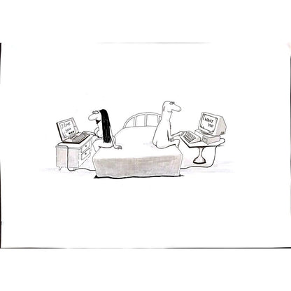 Zdravko Beshendgiev 49x35cm Orijinal Karikatür BOD02408