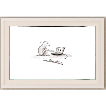 Zdravko Beshendgiev 49x35cm Orijinal Karikatür BOD02409