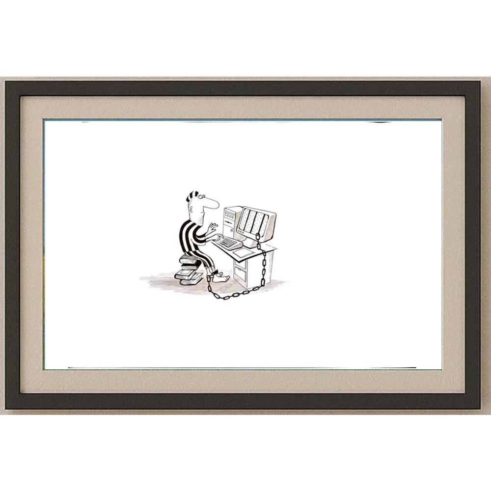 Zdravko Beshendgiev 49x35cm Orijinal Karikatür BOD02410