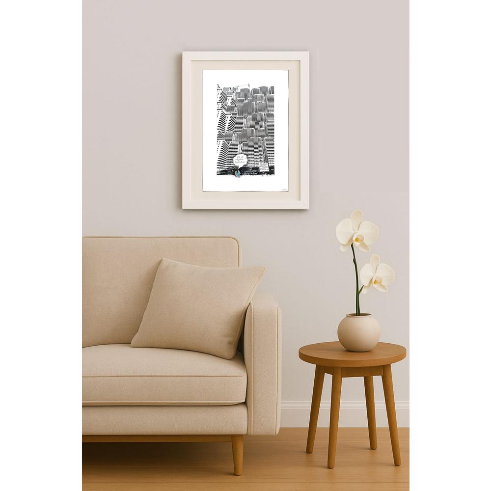 Ermitieser Dark 50x35cm Orijinal Karikatür BOD02448