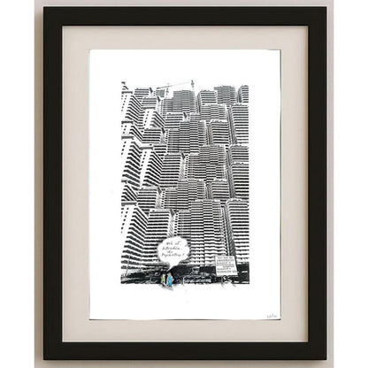 Ermitieser Dark 50x35cm Orijinal Karikatür BOD02448