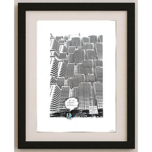 Ermitieser Dark 50x35cm Orijinal Karikatür BOD02448