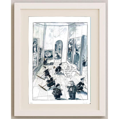 Hurzl Meiier 43x30cm Orijinal Karikatür BOD02451