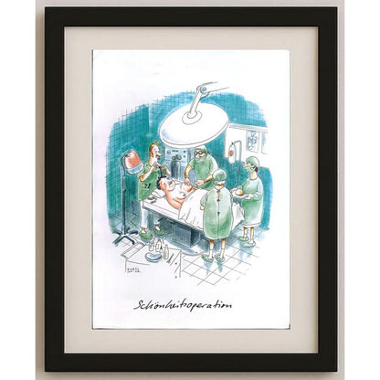 Hurzl Meiier 43x30cm Orijinal Karikatür BOD02454