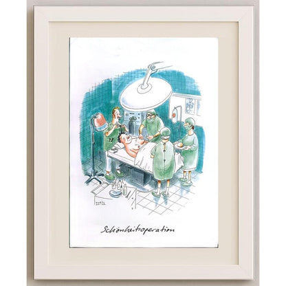 Hurzl Meiier 43x30cm Orijinal Karikatür BOD02454