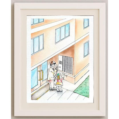 Kağan Çelik 34x22cm Orijinal Karikatür BOD02464