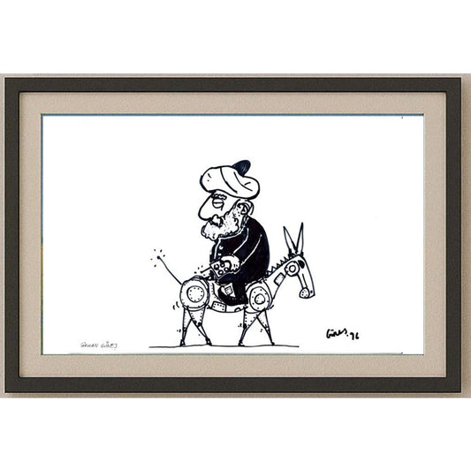 Gökhan Güneş 43x30cm Orijinal Karikatür BOD02467