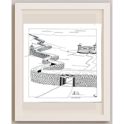 Ali Ertan Erdem 30x30cm Orijinal Karikatür BOD02470