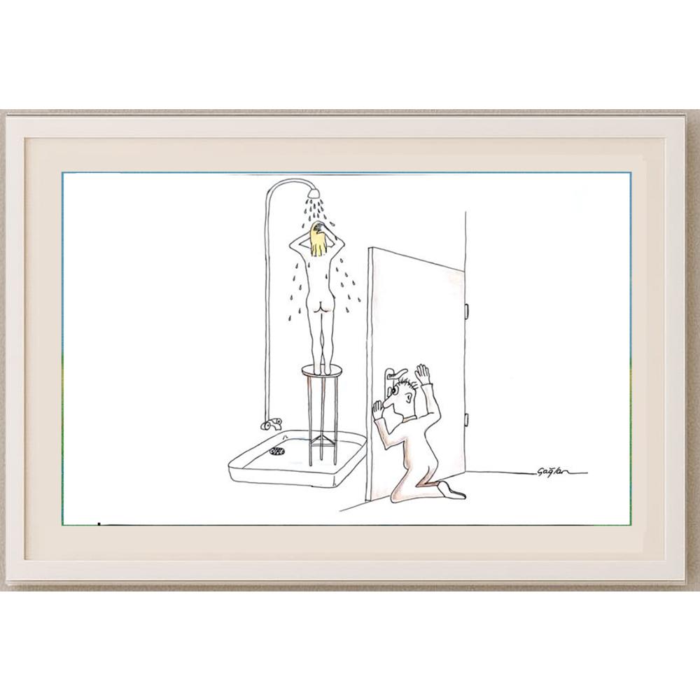 Çağlar Gözüaçık 35x25cm Orijinal Karikatür BOD02477